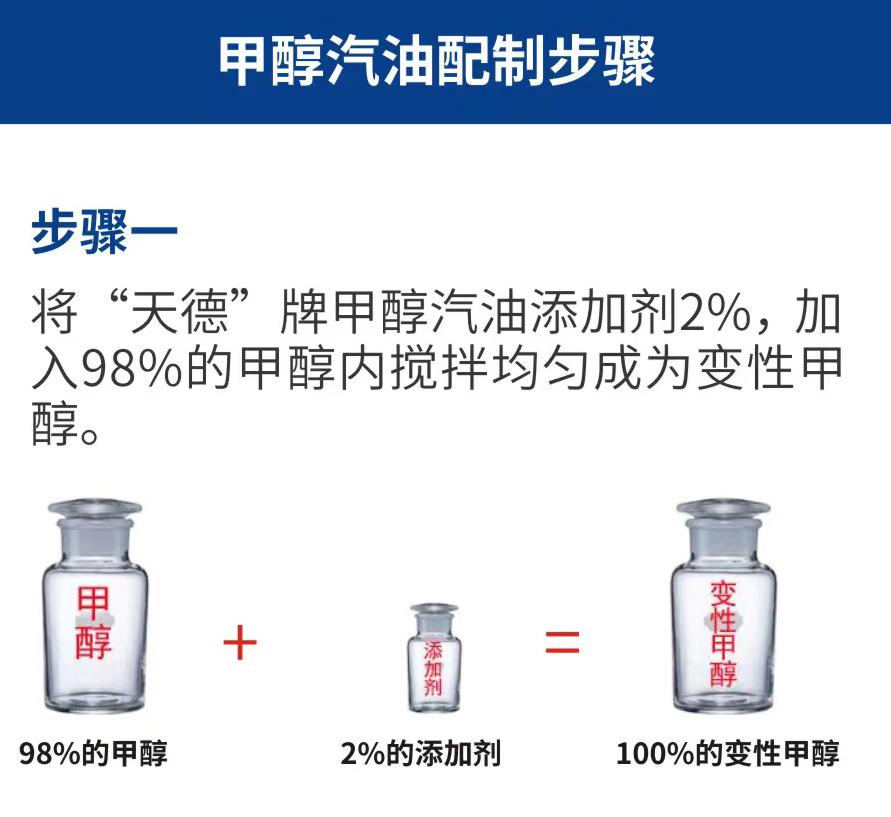 甲醇汽油調(diào)配比例方法